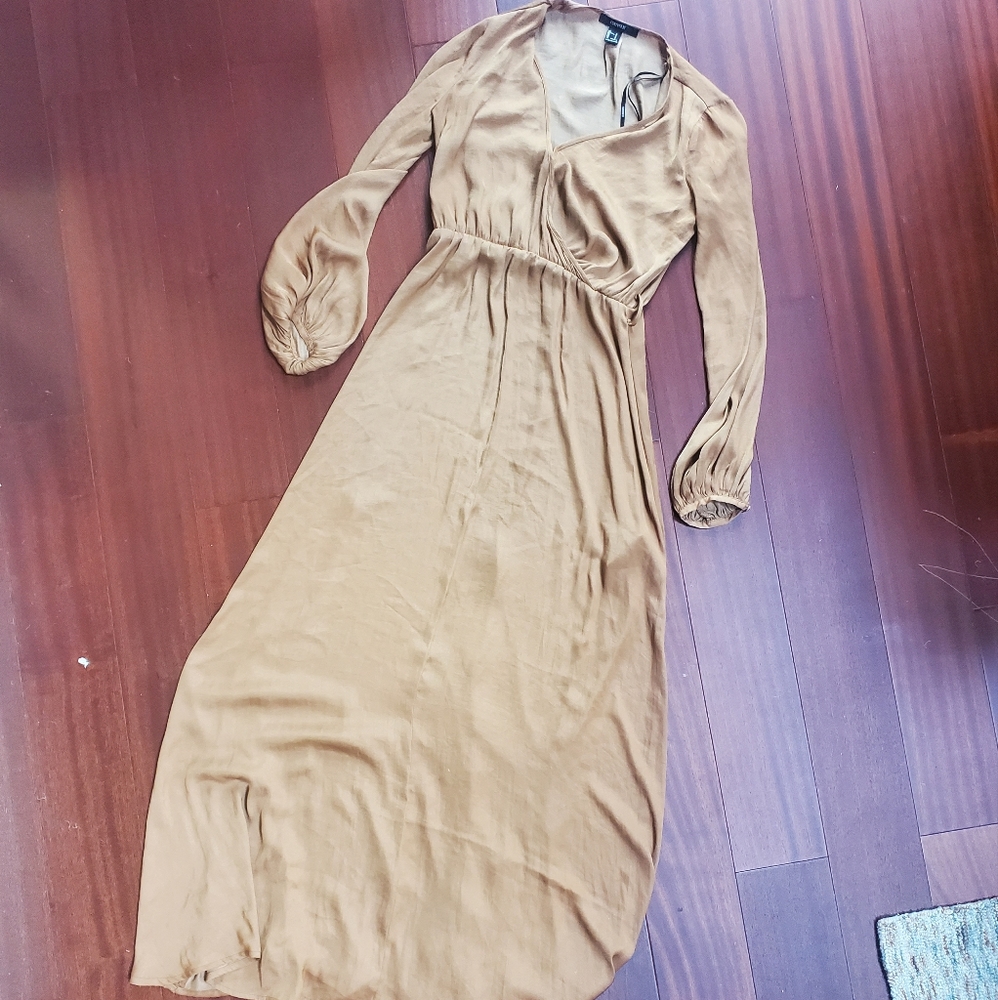 Forever 21 Maxi Dress in Gold